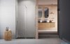 Radaway Furo Brushed Nickel DWJ drzwi prysznicowe 140cm lewe szczotkowany nikiel 10107722-91-01L/10110680-01-01